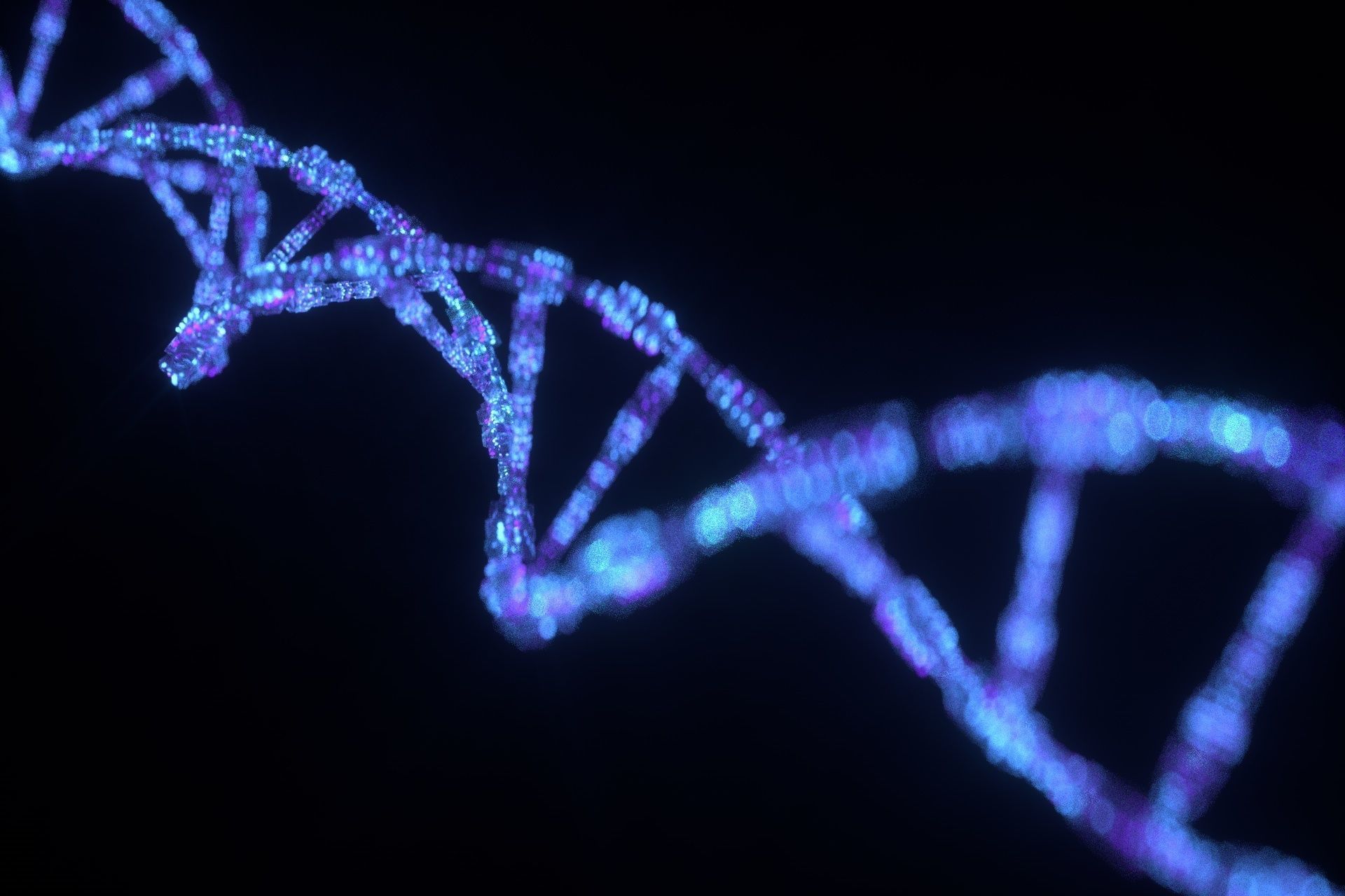Sci Fi DNA Low-poly 3D model_40