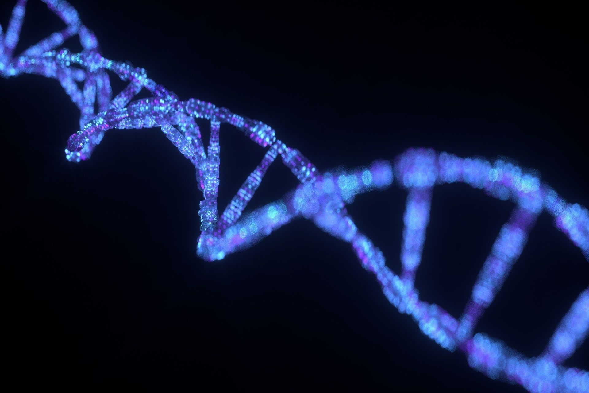 Sci Fi DNA Low-poly 3D model_33