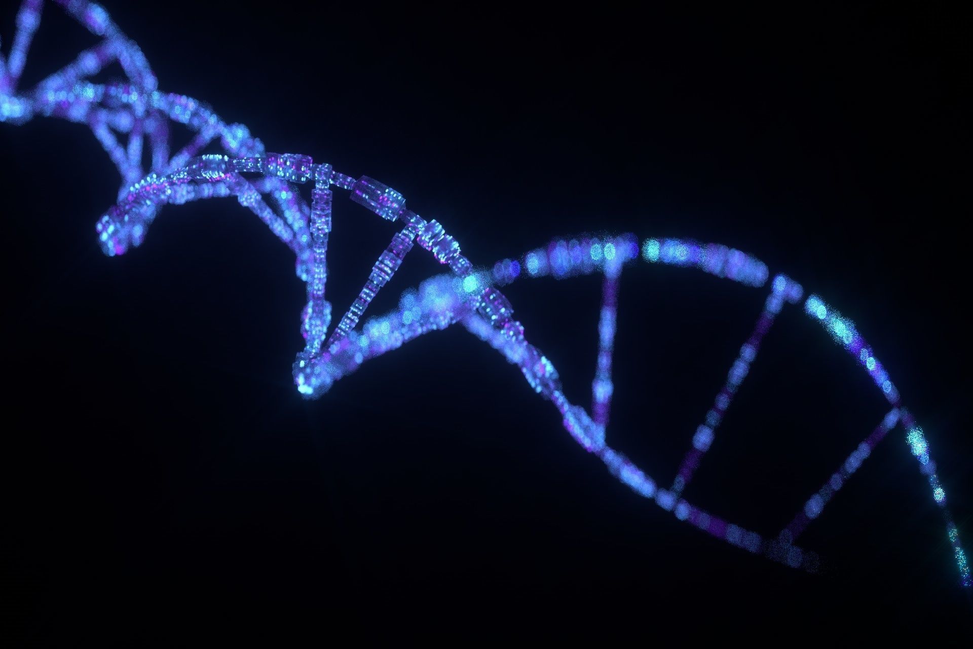 Sci Fi DNA Low-poly 3D model_23