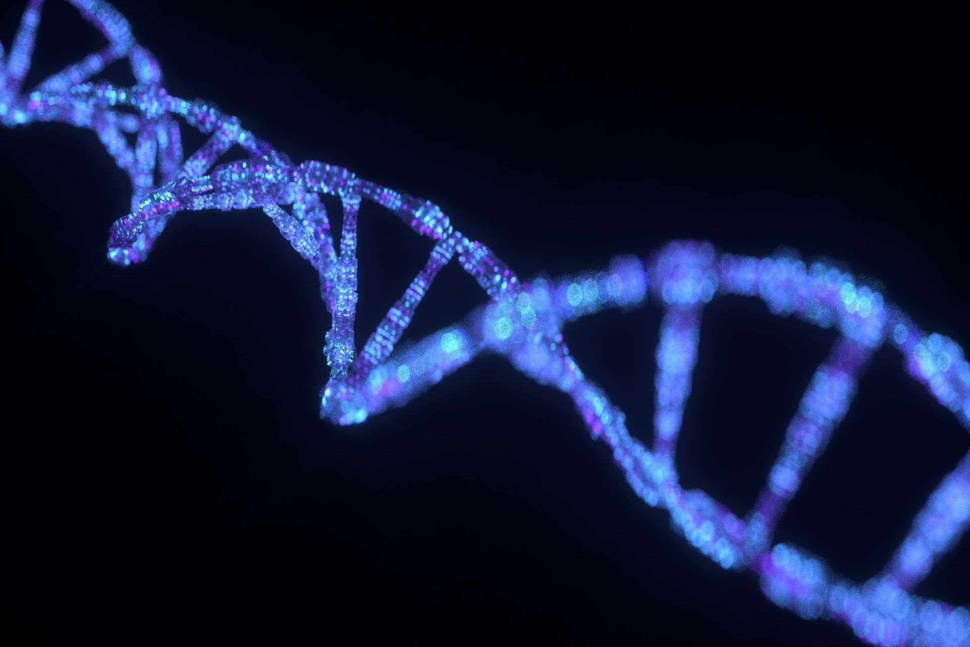 Sci Fi DNA Low-poly 3D model_32