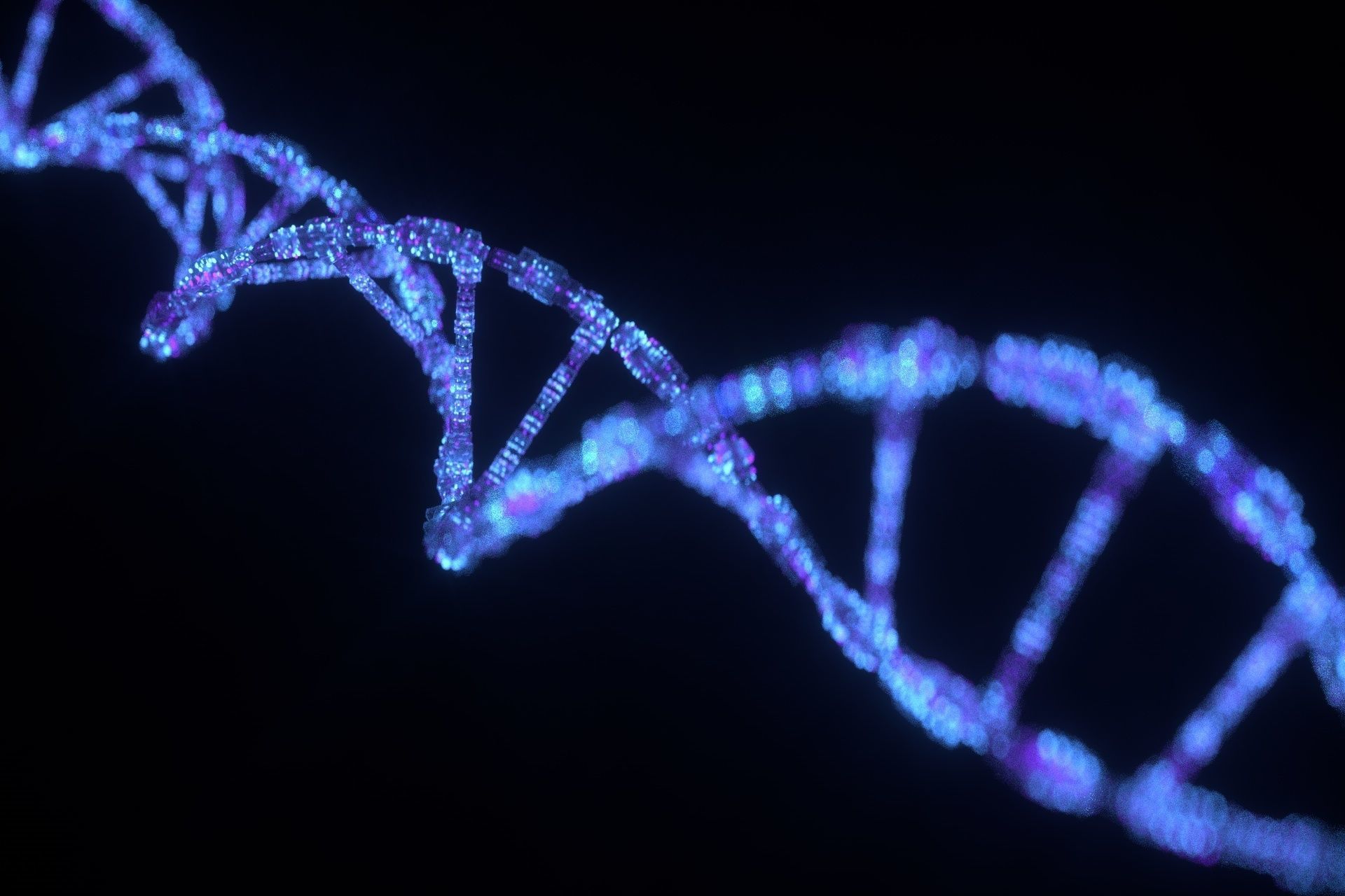 Sci Fi DNA Low-poly 3D model_28