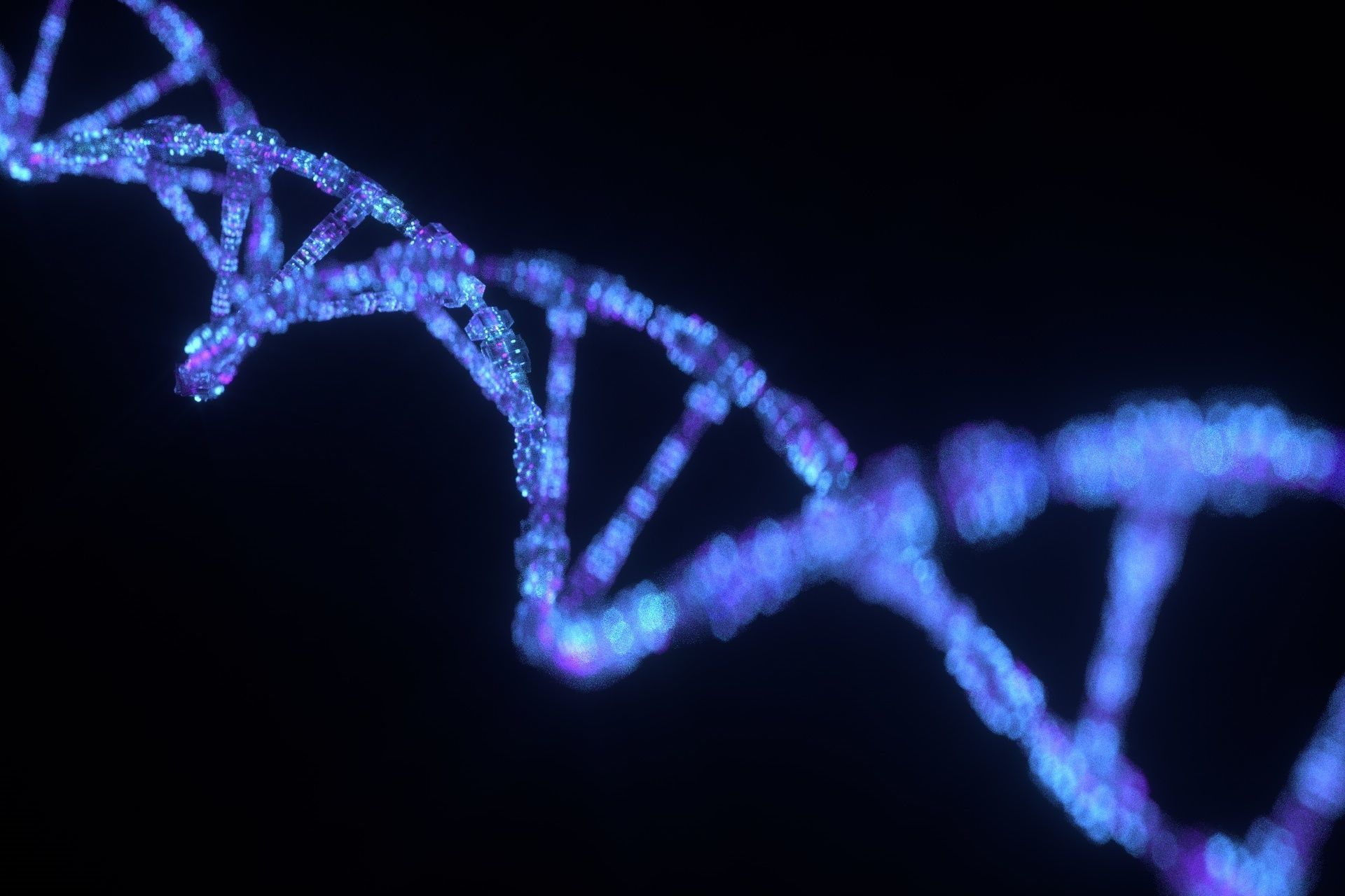 Sci Fi DNA Low-poly 3D model_46