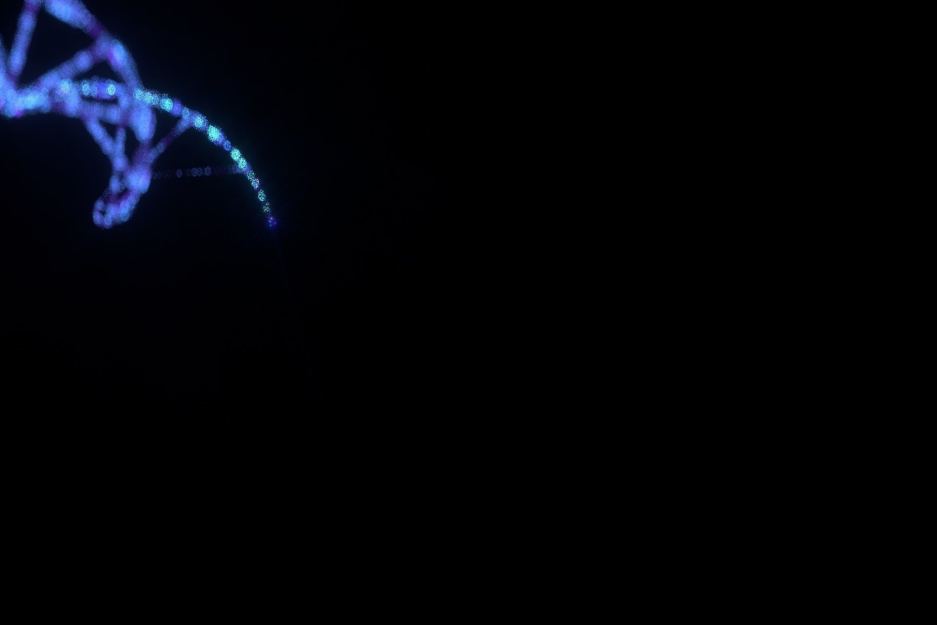 Sci Fi DNA Low-poly 3D model_9