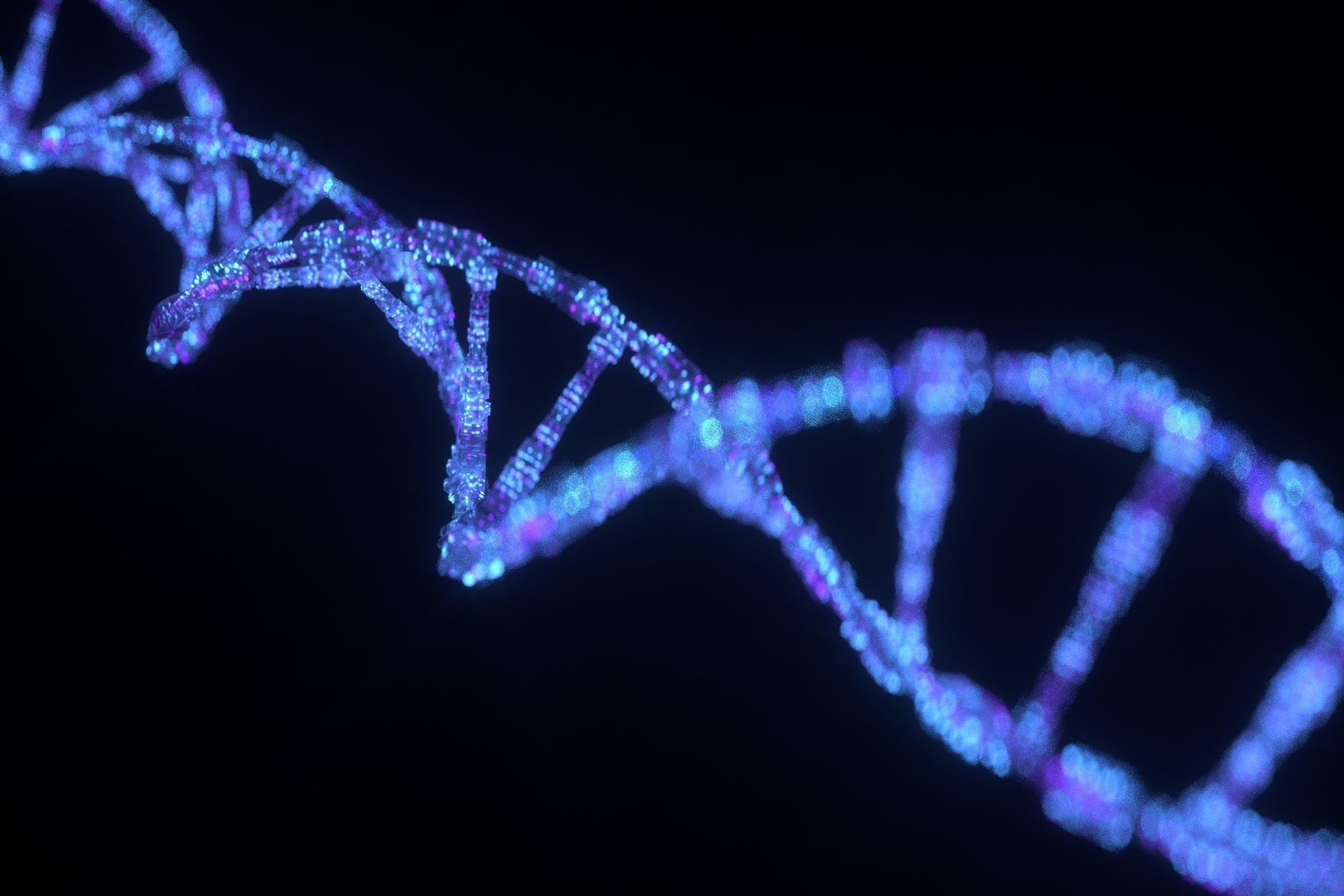 Sci Fi DNA Low-poly 3D model_31