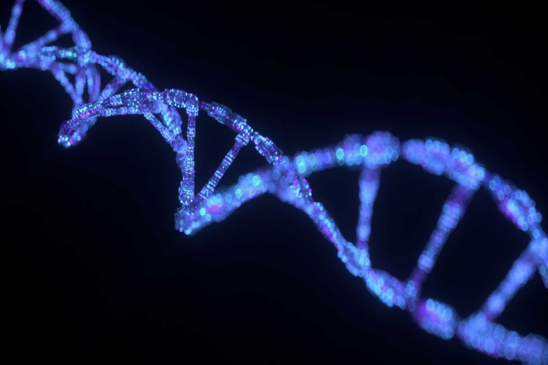 Sci Fi DNA Low-poly 3D model_29