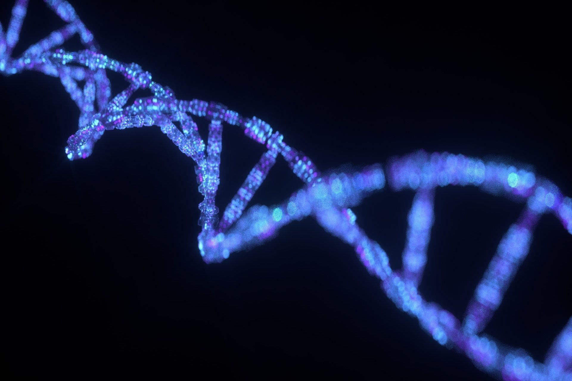 Sci Fi DNA Low-poly 3D model_36