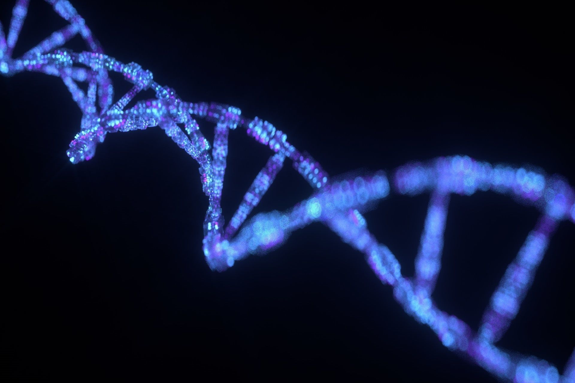 Sci Fi DNA Low-poly 3D model_38