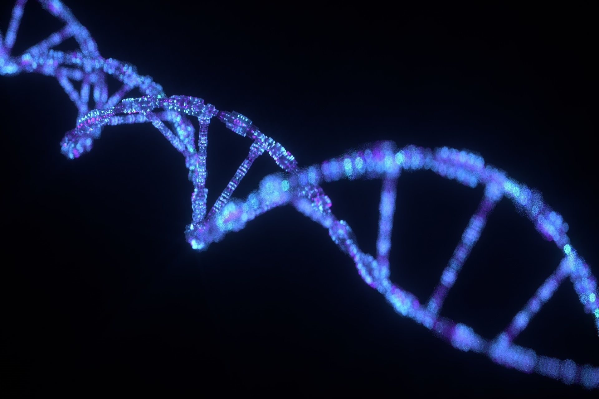Sci Fi DNA Low-poly 3D model_26