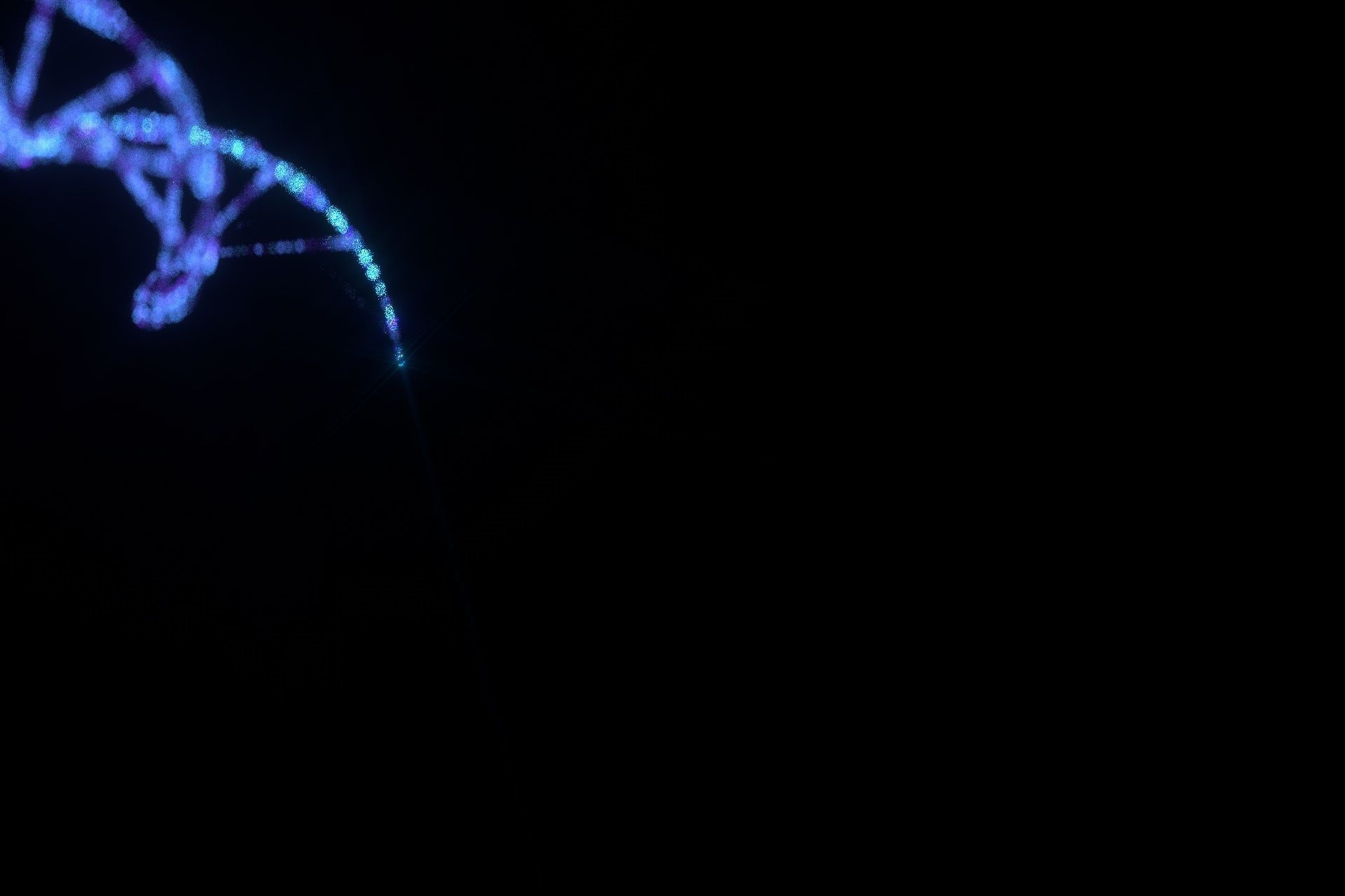 Sci Fi DNA Low-poly 3D model_10