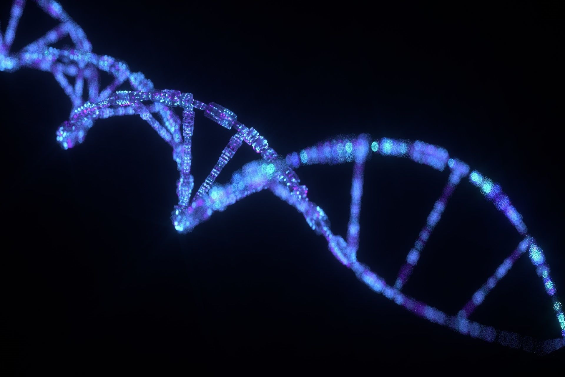 Sci Fi DNA Low-poly 3D model_24