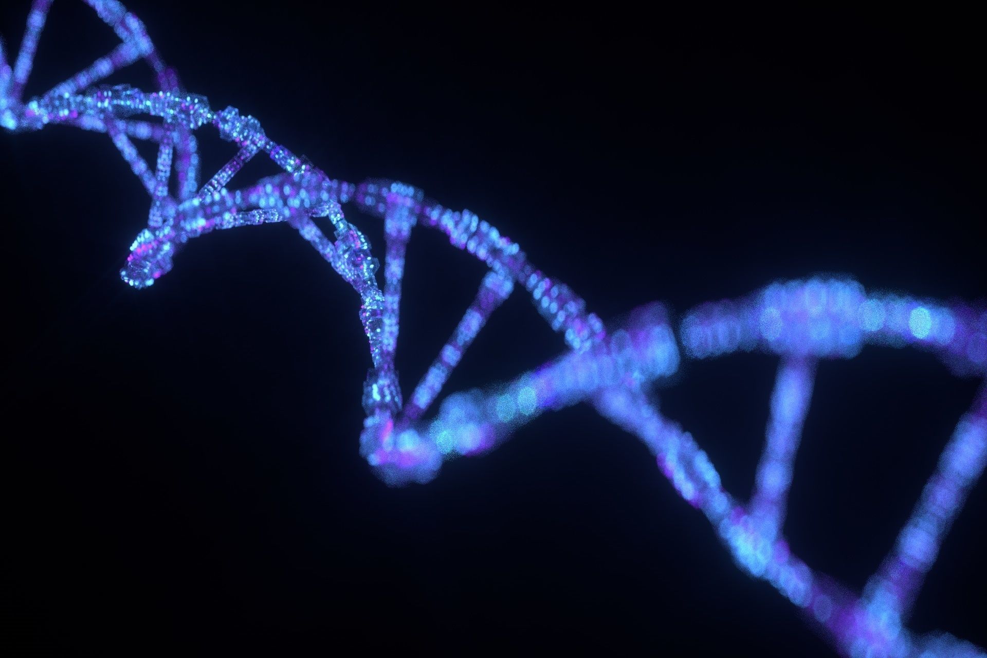Sci Fi DNA Low-poly 3D model_42
