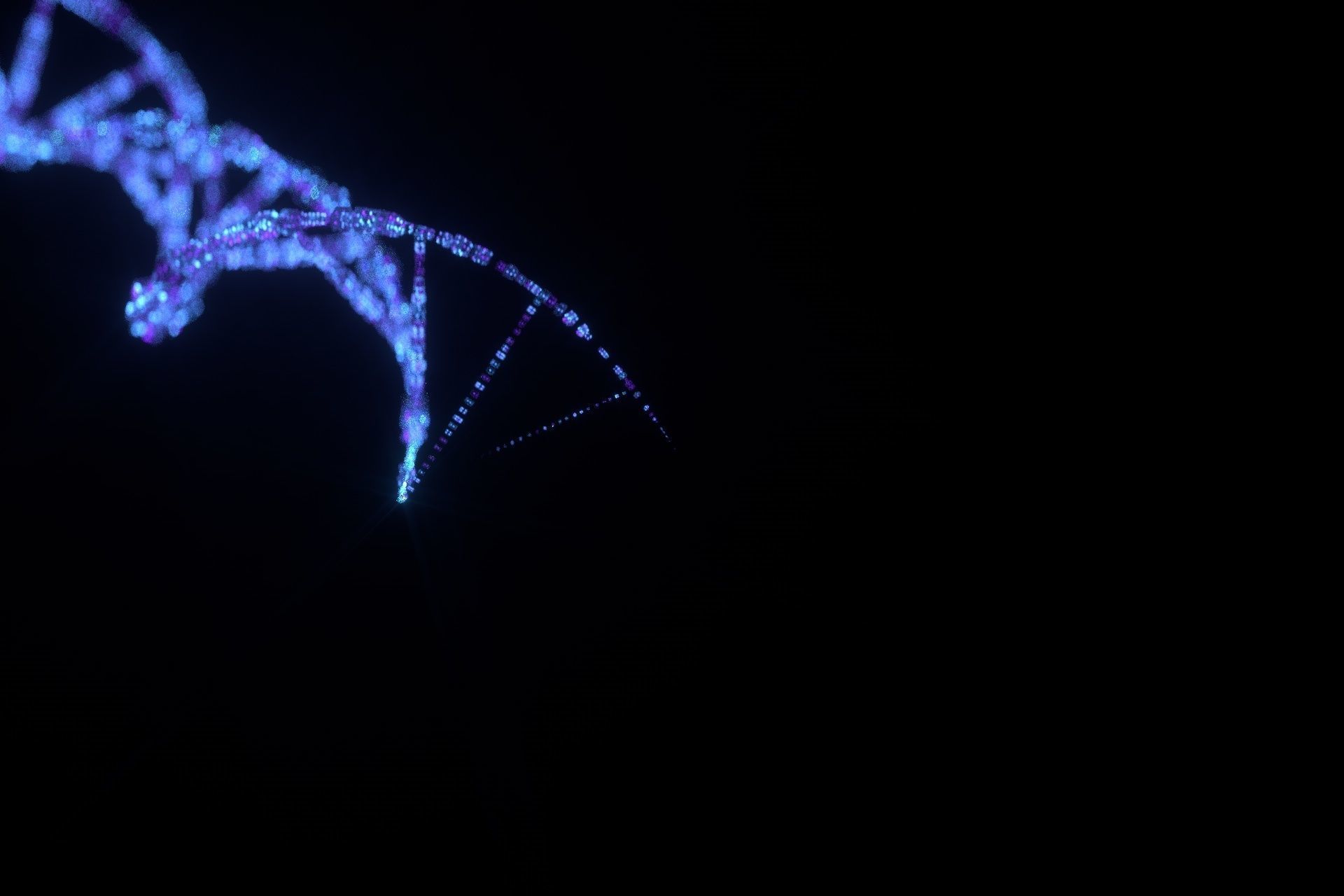Sci Fi DNA Low-poly 3D model_16