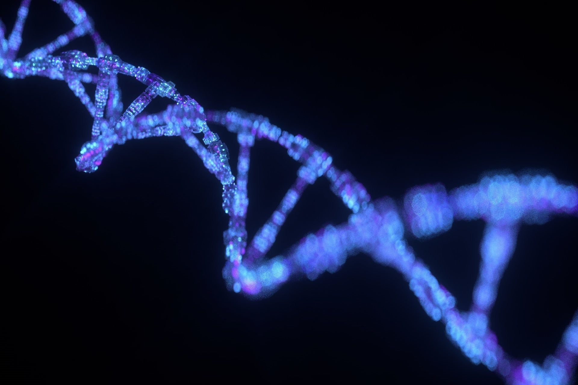 Sci Fi DNA Low-poly 3D model_47