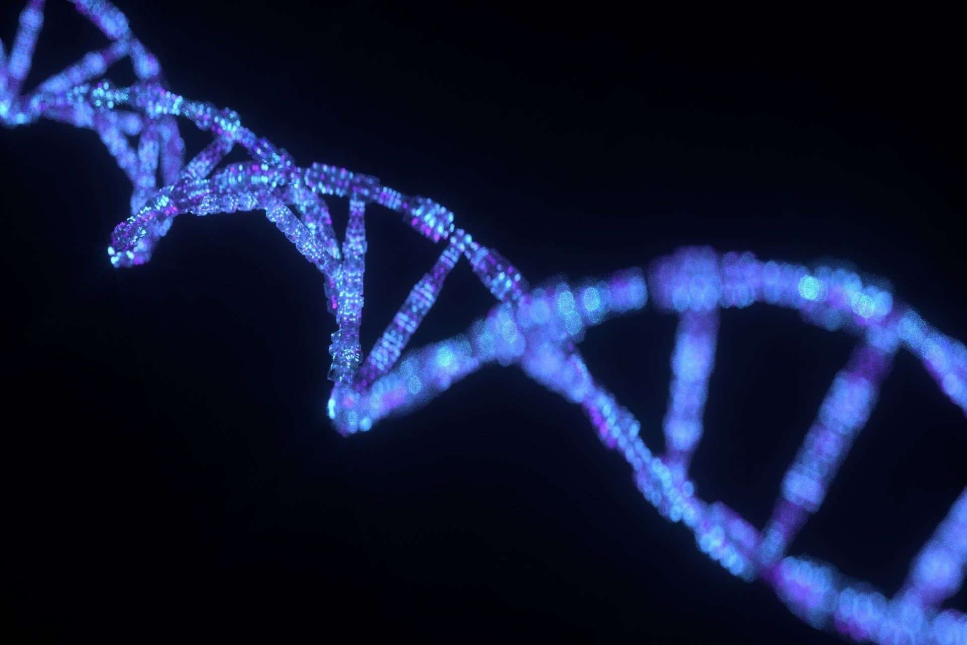 Sci Fi DNA Low-poly 3D model_34