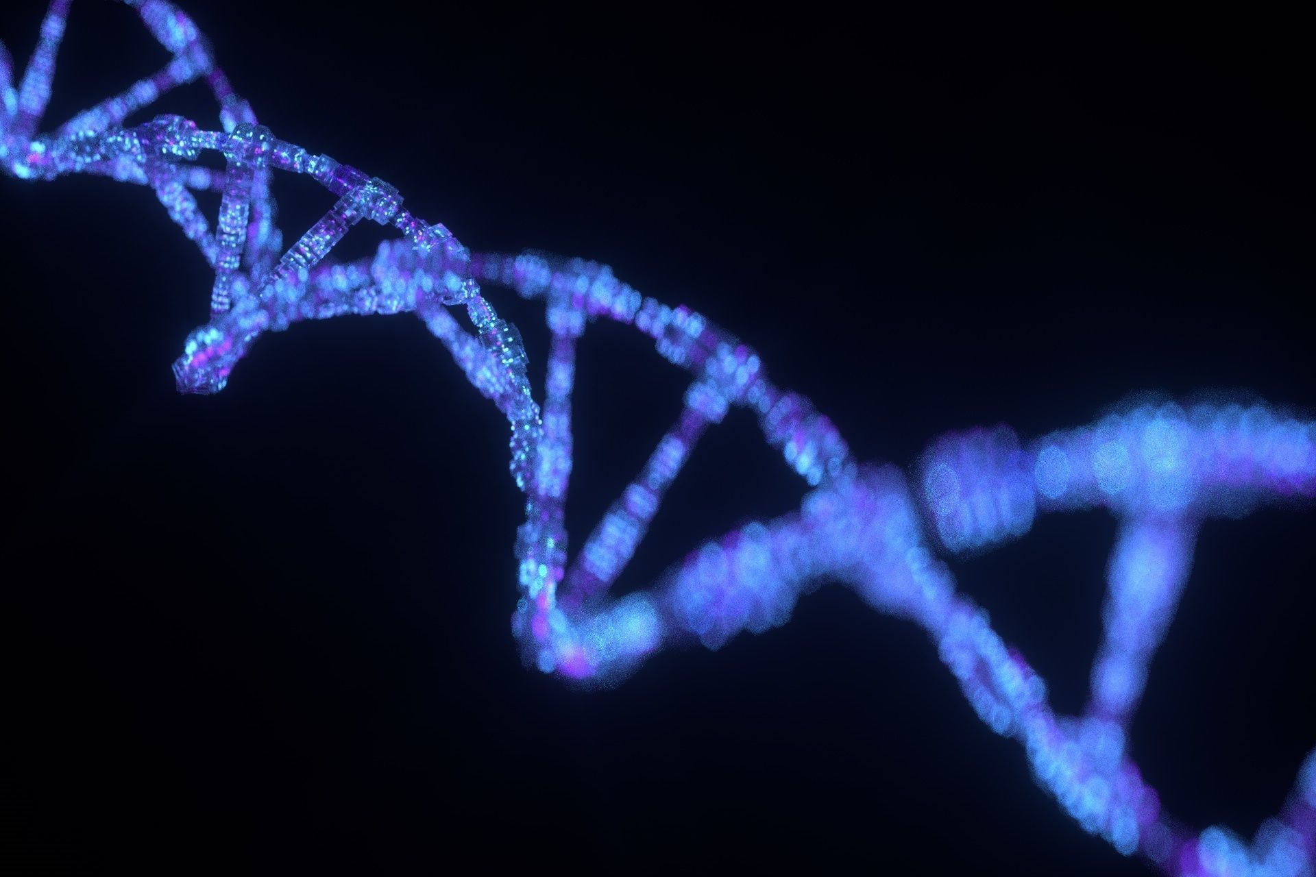 Sci Fi DNA Low-poly 3D model_48
