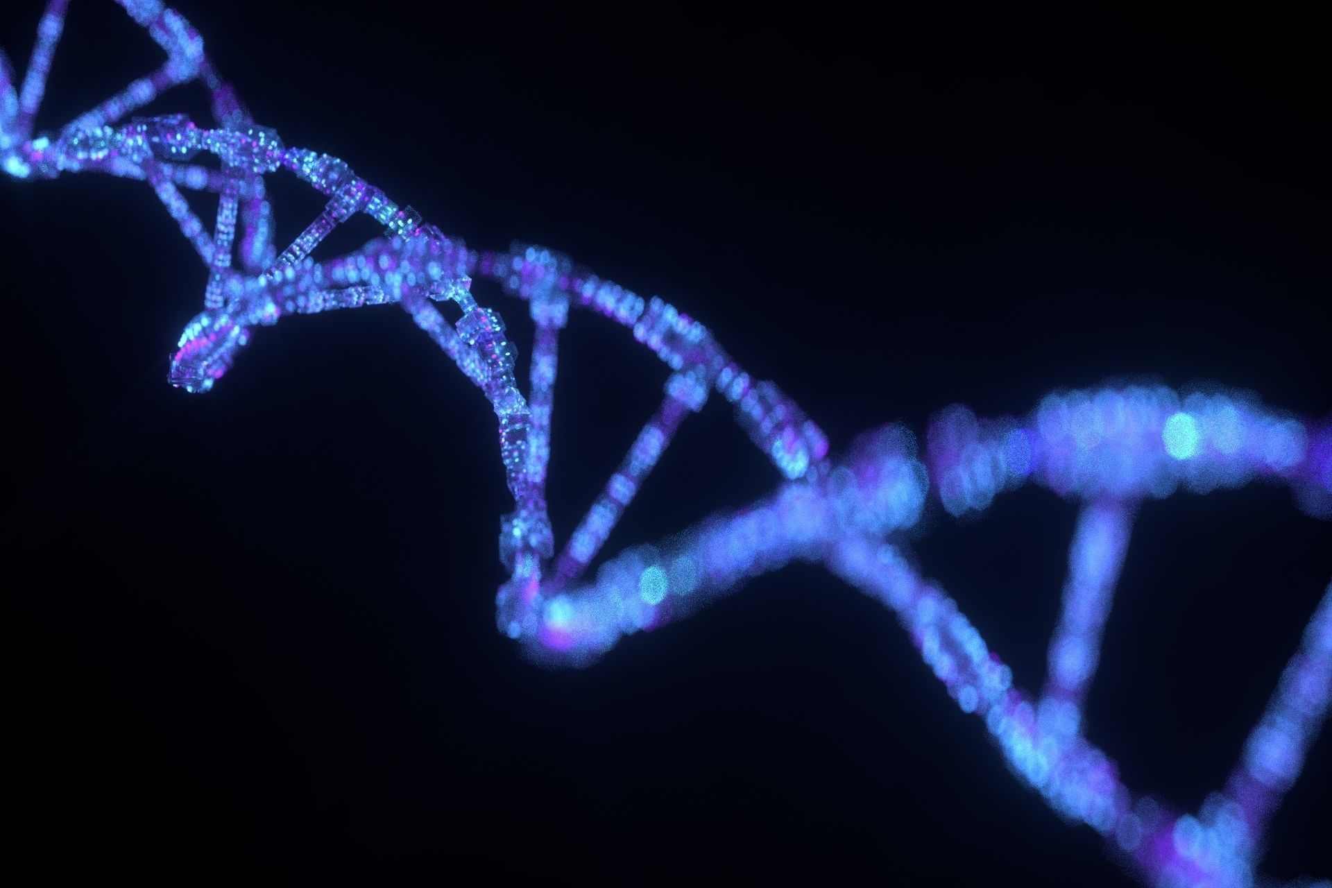 Sci Fi DNA Low-poly 3D model_44