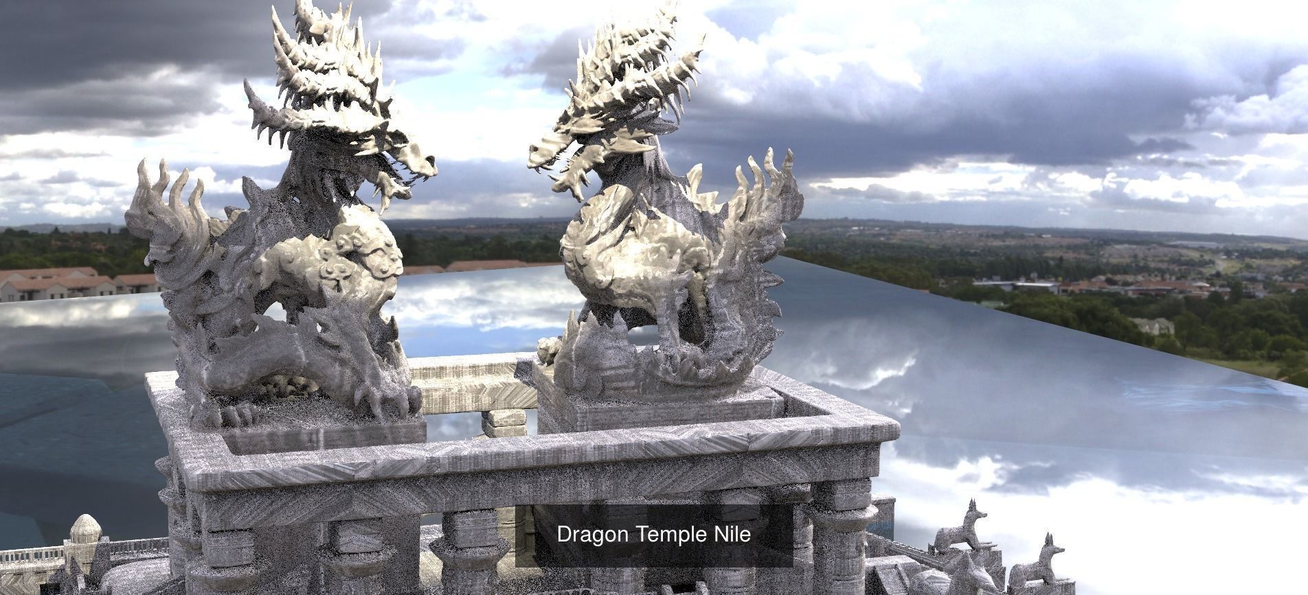 Sci-Fi Egyptian theme 3D Model Collection_9