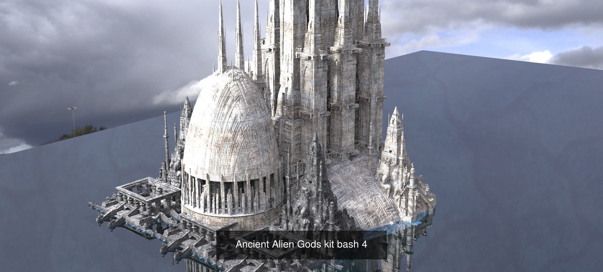 Sci-Fi Egyptian theme 3D Model Collection_5