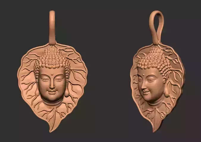 Buddha head for 3D Printing