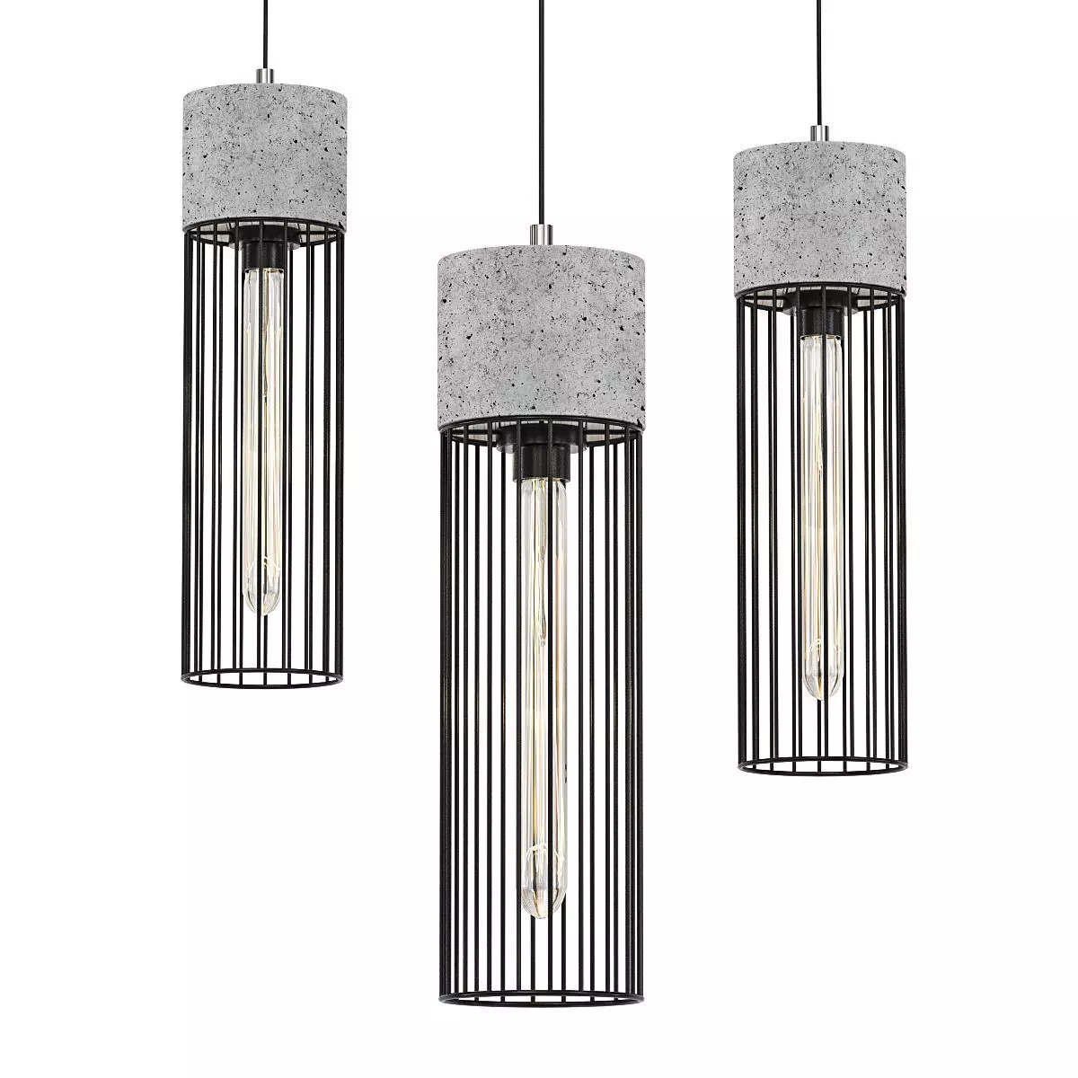 Cement Droplight 3D model