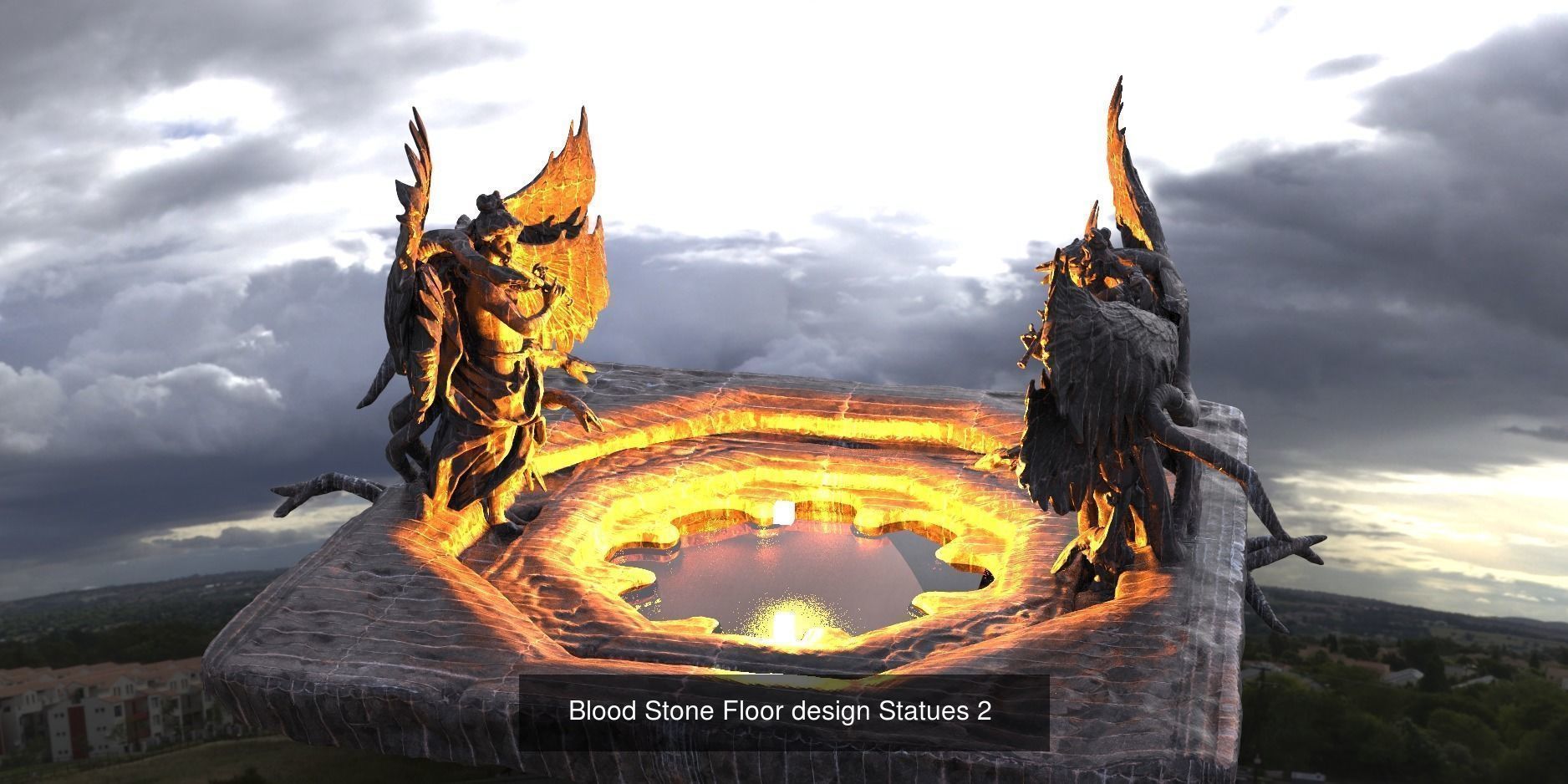 Fountain collection three dragons _6