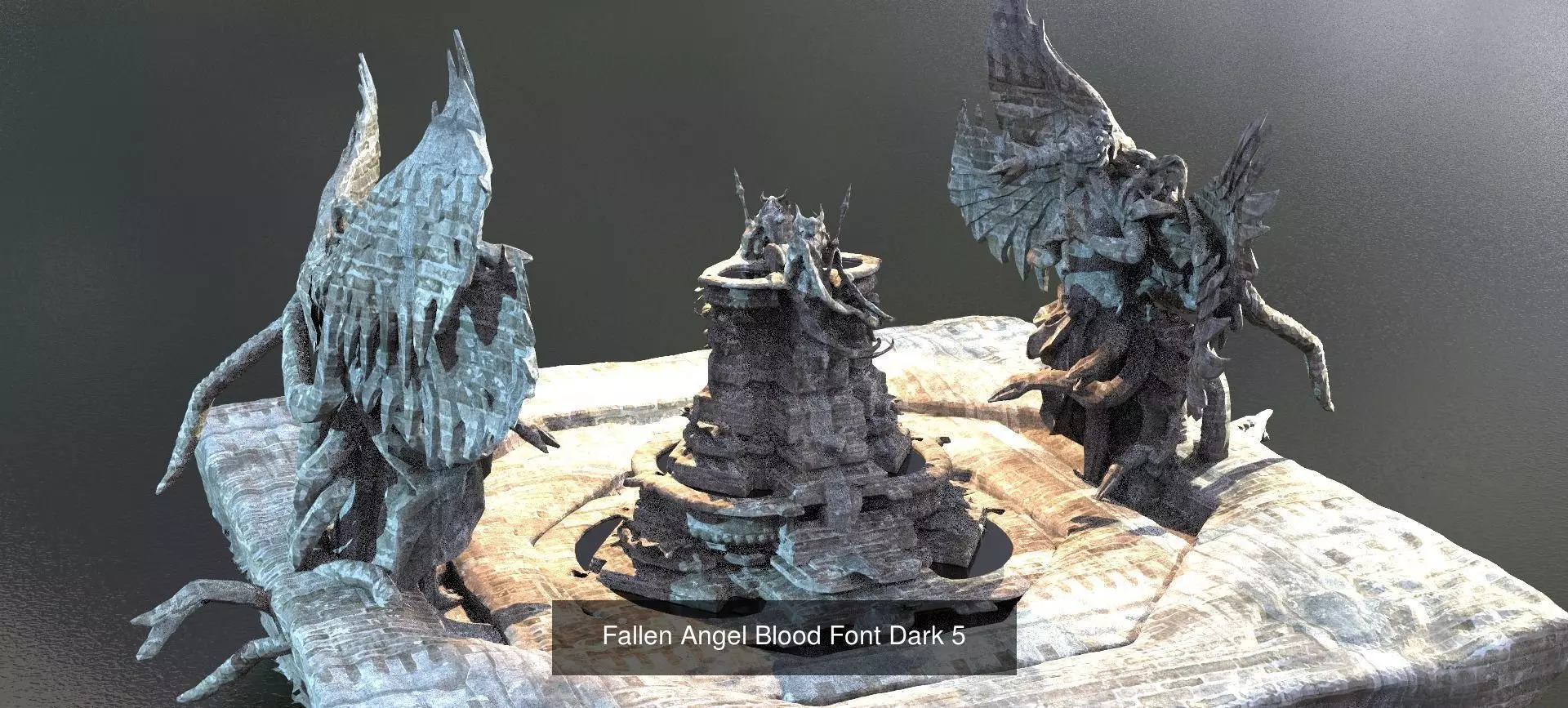 Fountain collection three dragons _0