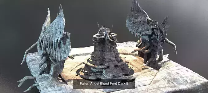 Fountain collection three dragons 