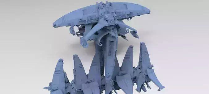 Dark Terra Former Ship destroyer 2 versions 