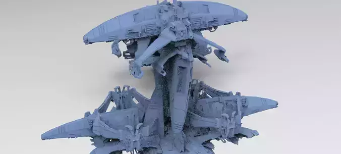 Dark Terra Former Ship destroyer 3 versions