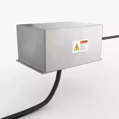 Electrical Box 05 Low-poly 3D model