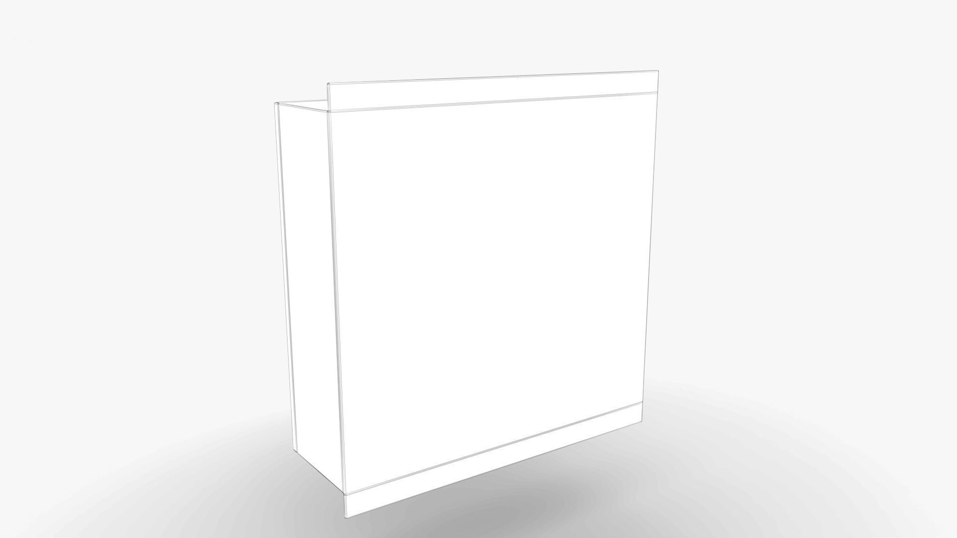 Electrical Box 06 Low-poly 3D model_12