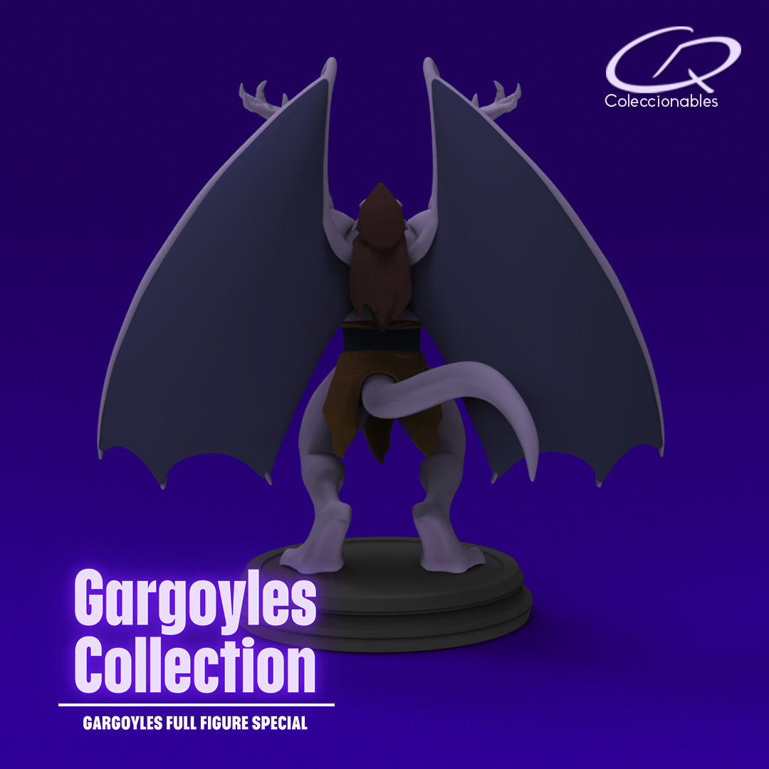 Gargoyles - Goliath Special figure 3D print model_4