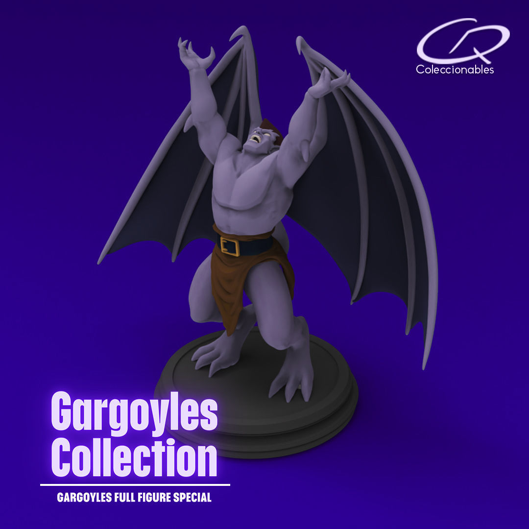 Gargoyles - Goliath Special figure 3D print model_7