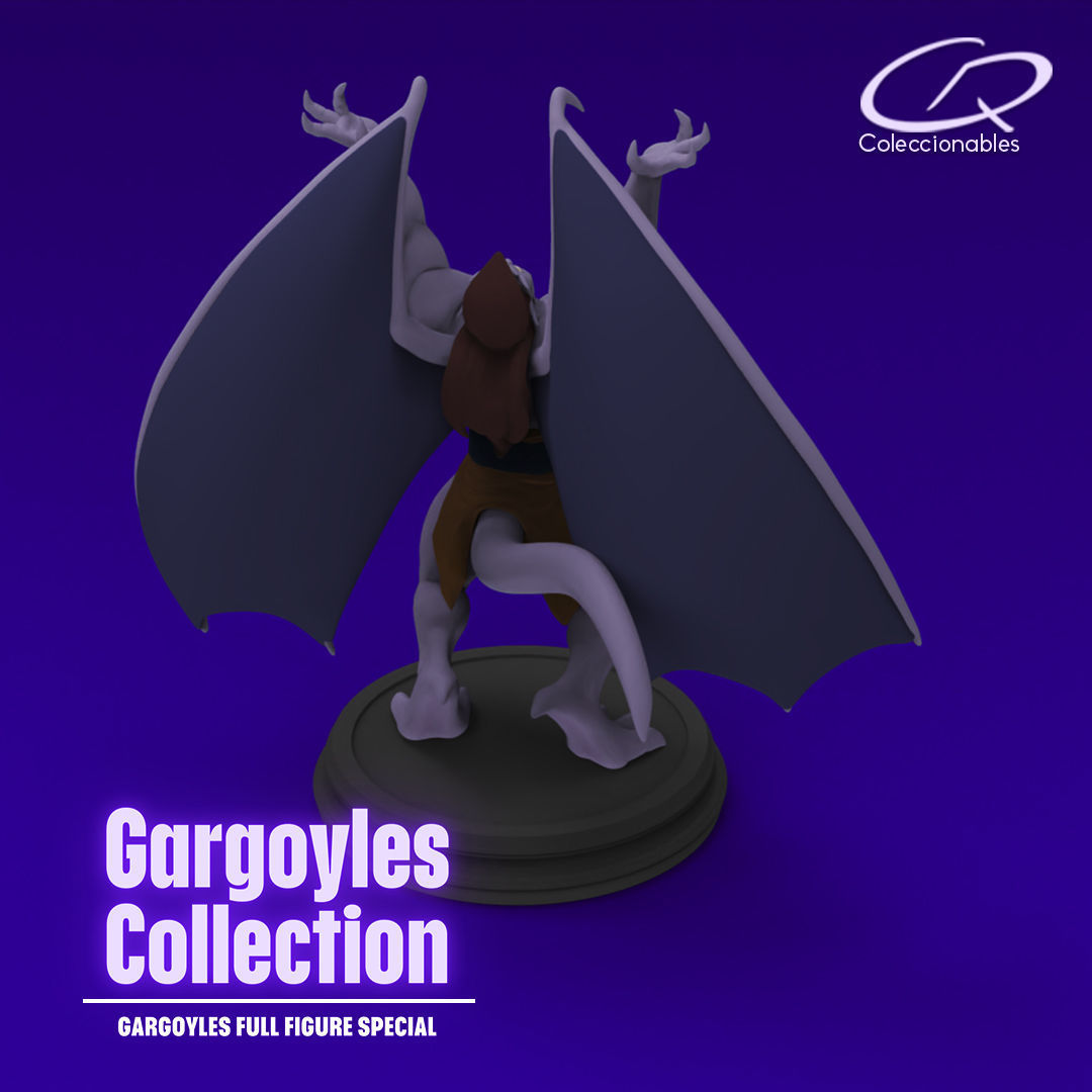 Gargoyles - Goliath Special figure 3D print model_6