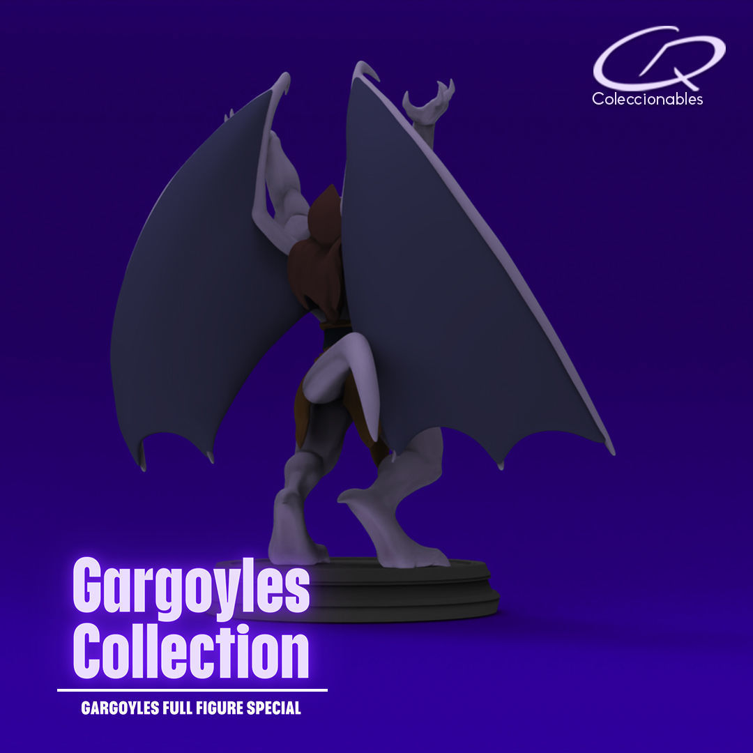Gargoyles - Goliath Special figure 3D print model_5