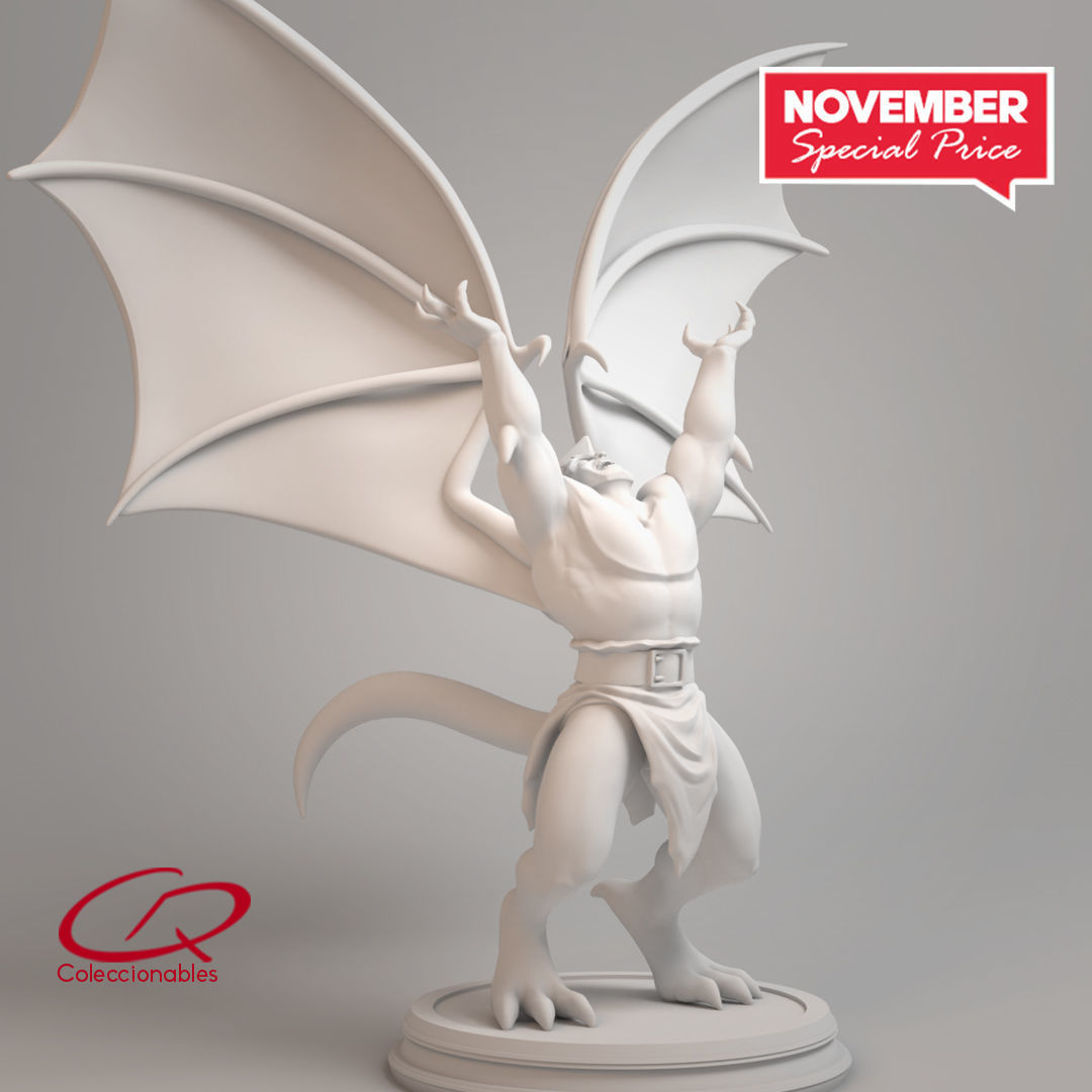 Gargoyles - Goliath Special figure 3D print model_9