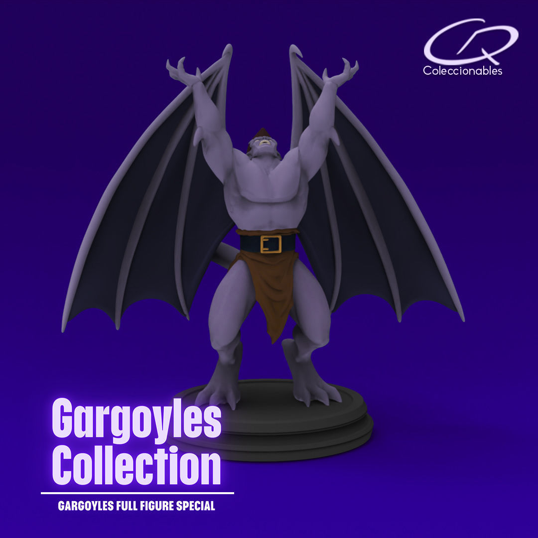 Gargoyles - Goliath Special figure 3D print model_3