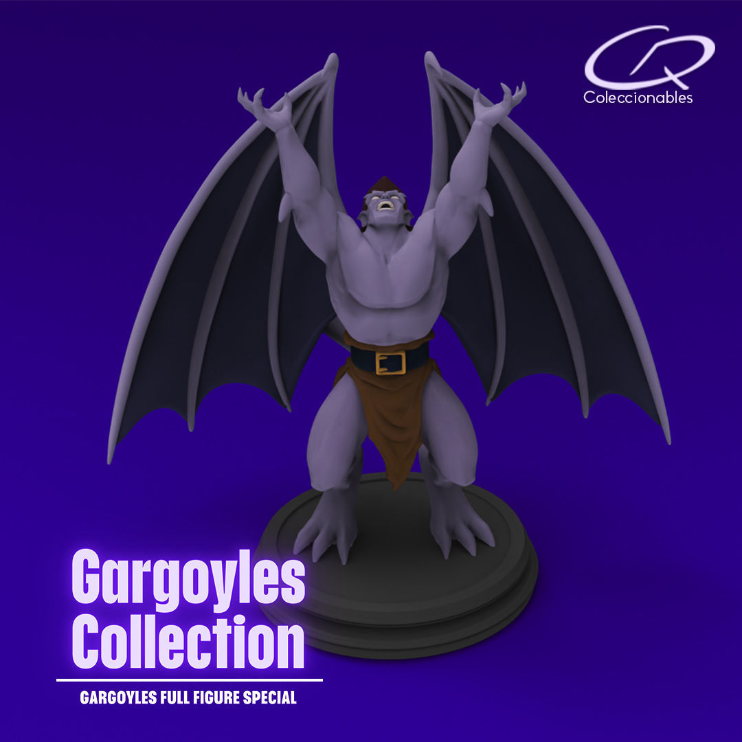 Gargoyles - Goliath Special figure 3D print model_8