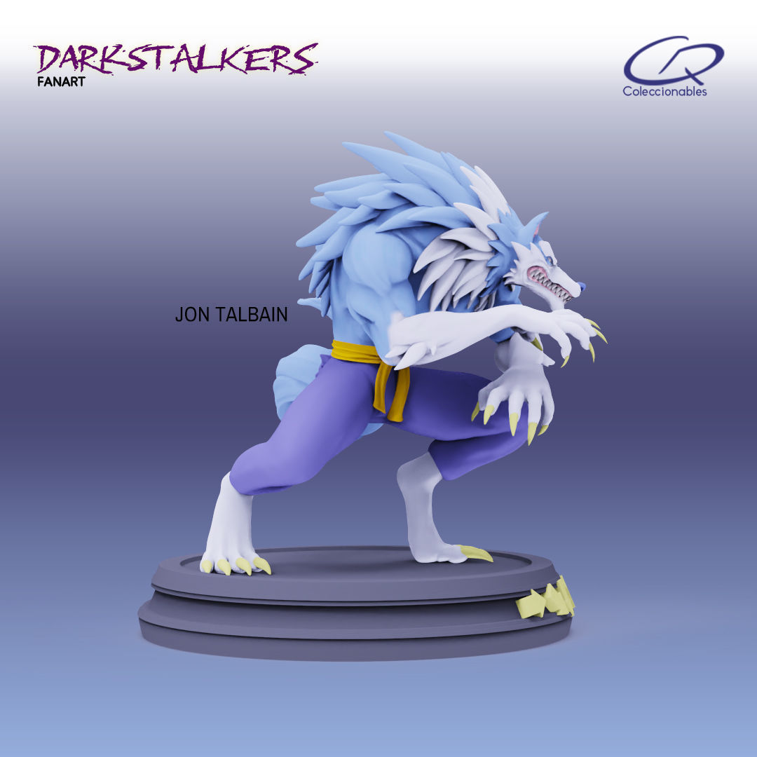 Darkstalkers - The Night Warriors - Jon Talbain 3D print model_3