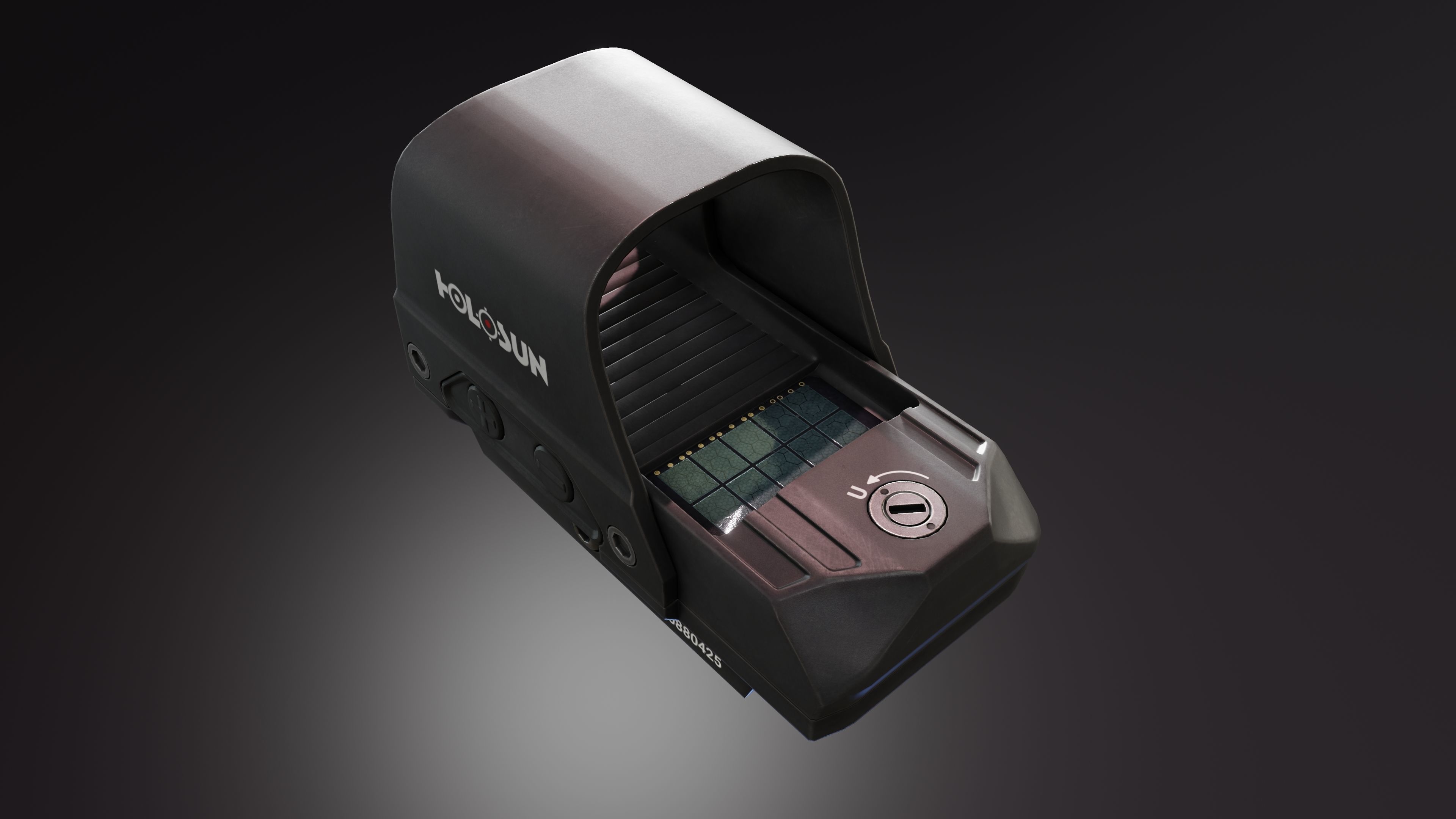 3D model Holosun HS510C Reflex Sight VR / AR / low-poly | CGTrader