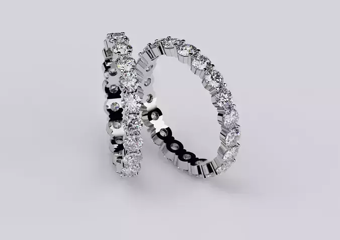 Eternity Rings Collection All Sizes 002