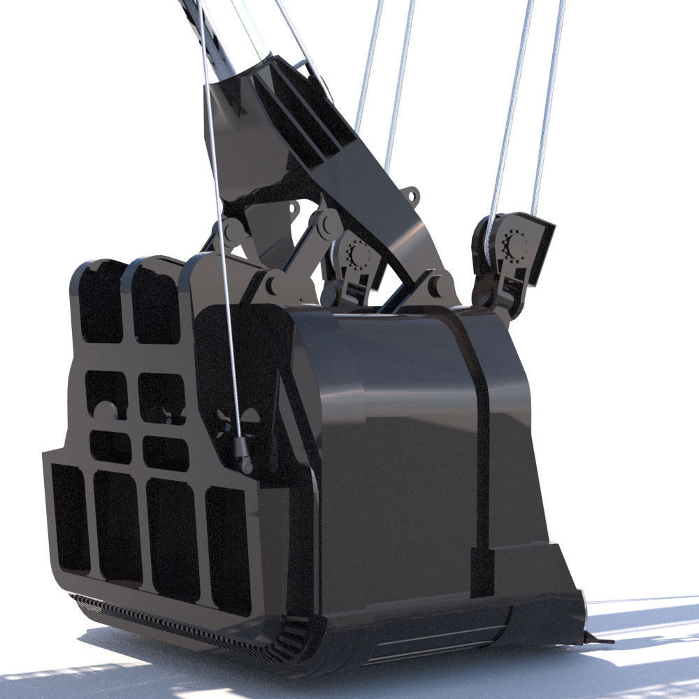 Bucyrus 495HR 3D model_20