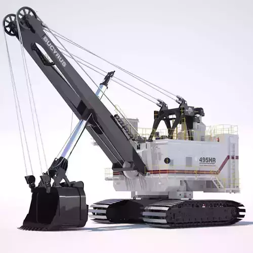 Bucyrus 495HR 3D model