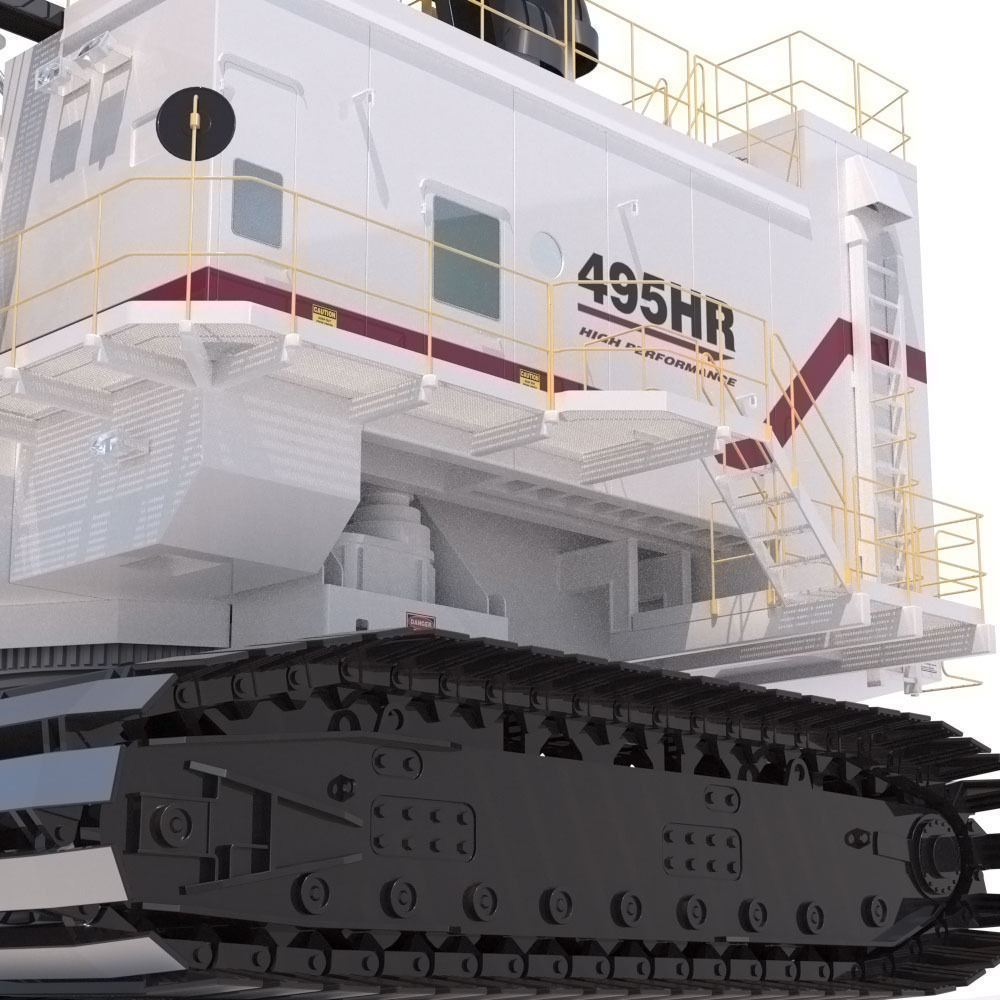 Bucyrus 495HR 3D model_17