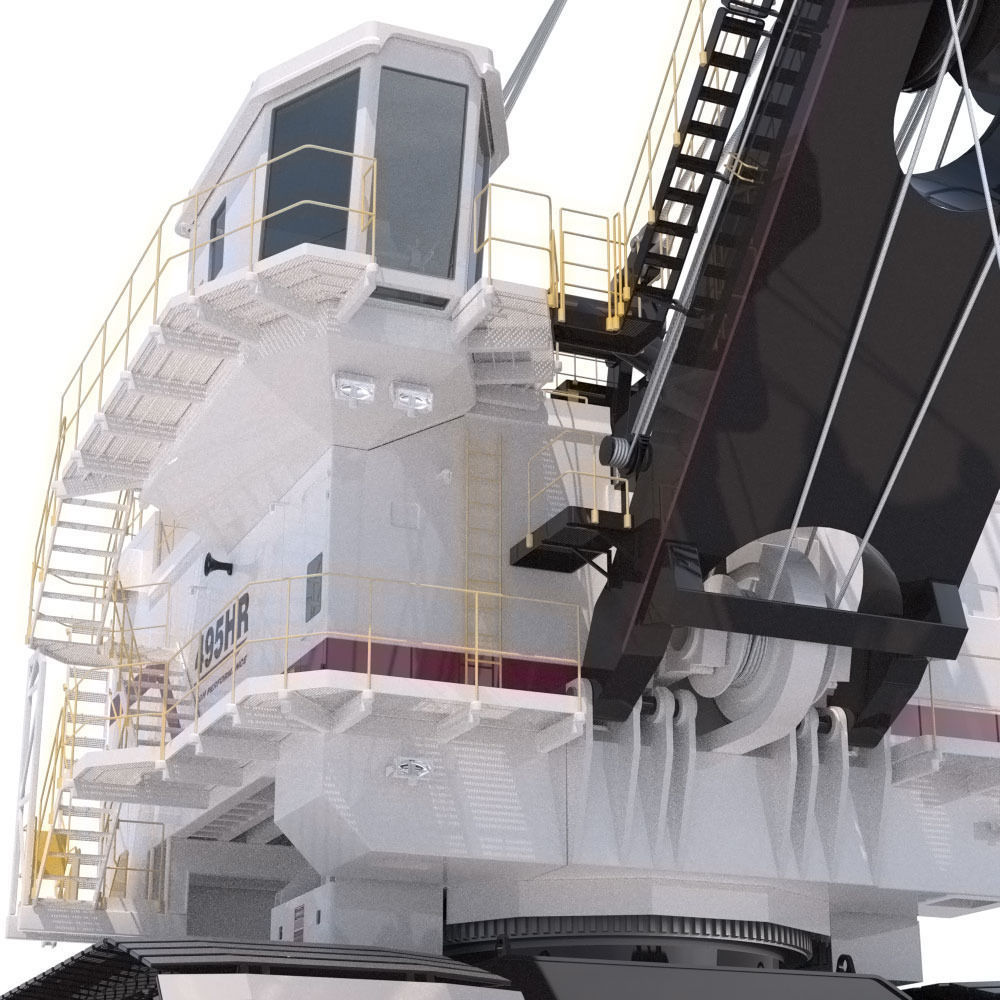 Bucyrus 495HR 3D model_19