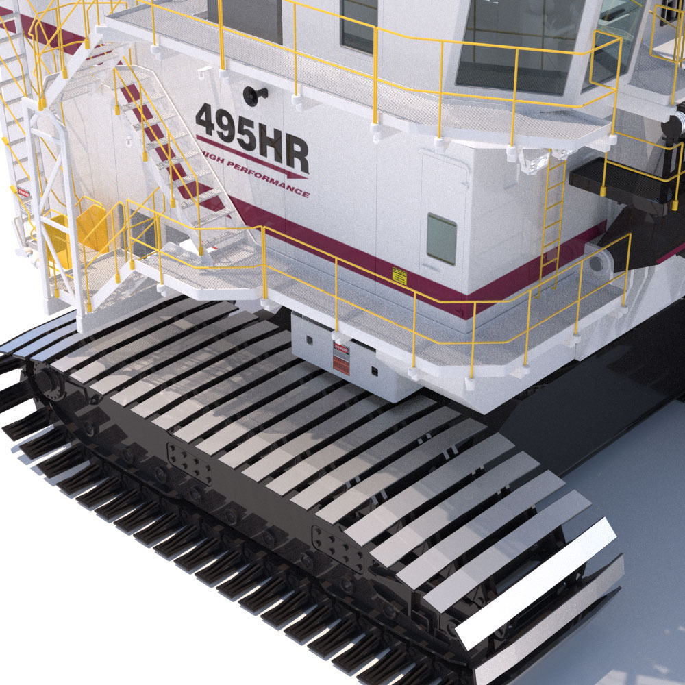 Bucyrus 495HR 3D model_13