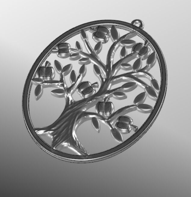 Pendant od86 3D print model_16