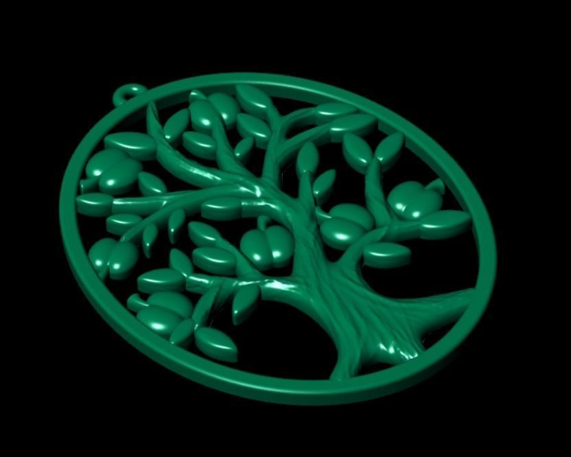 Pendant od86 3D print model_9
