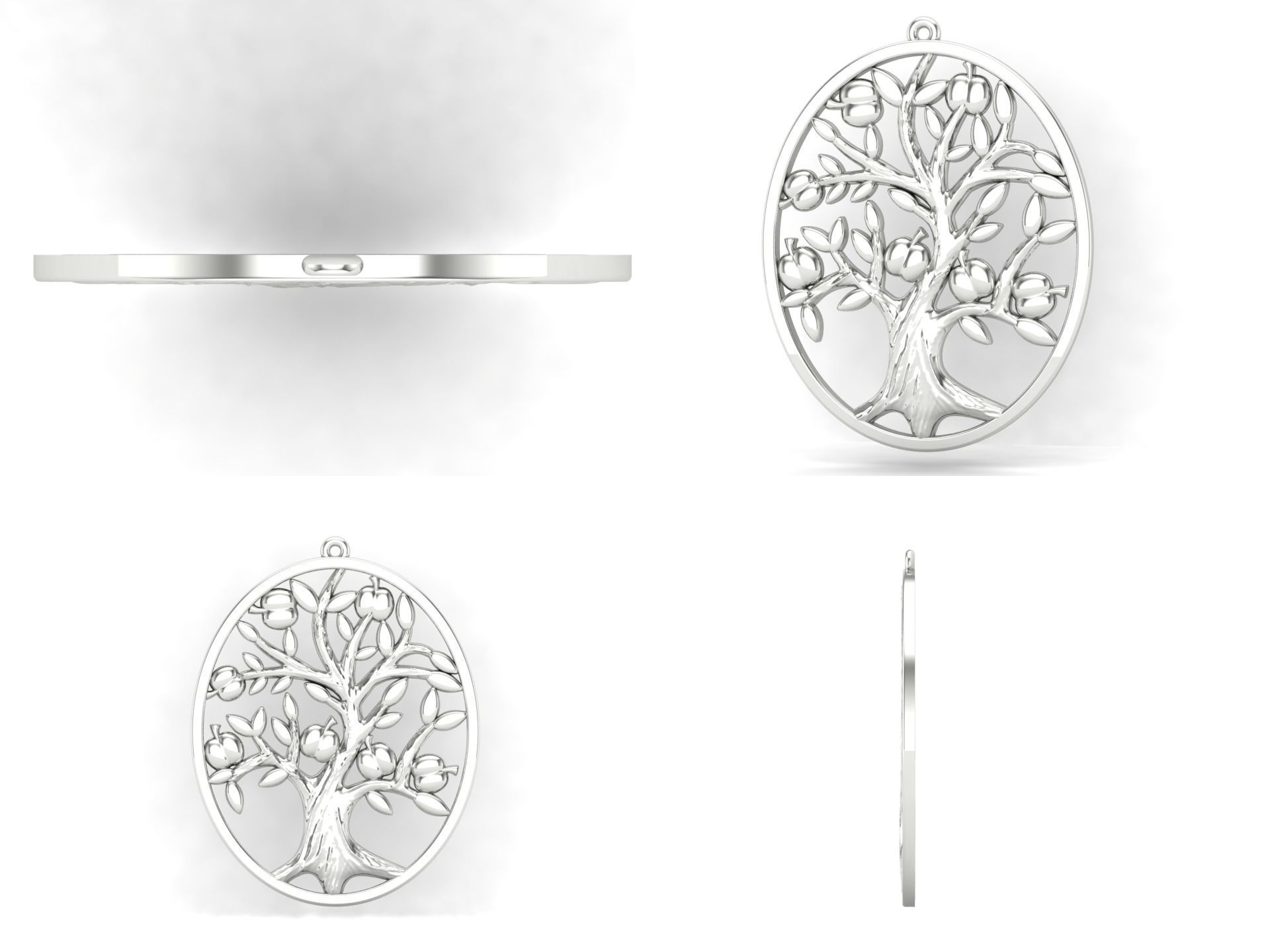 Pendant od86 3D print model_4