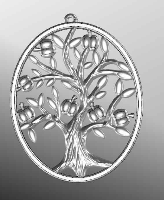 Pendant od86 3D print model_13